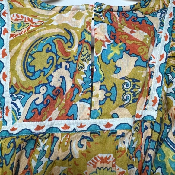 NWT Cleobella Magdalena Las Palmas Paisley Mini Dress Size XS - Picture 7 of 12